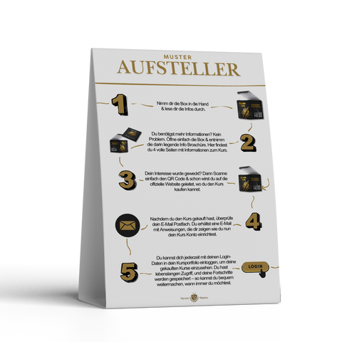 Info Aufsteller