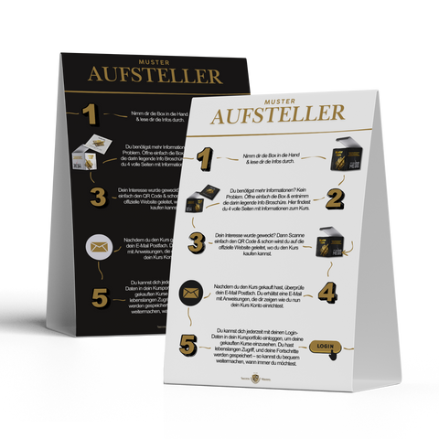 Info Aufsteller